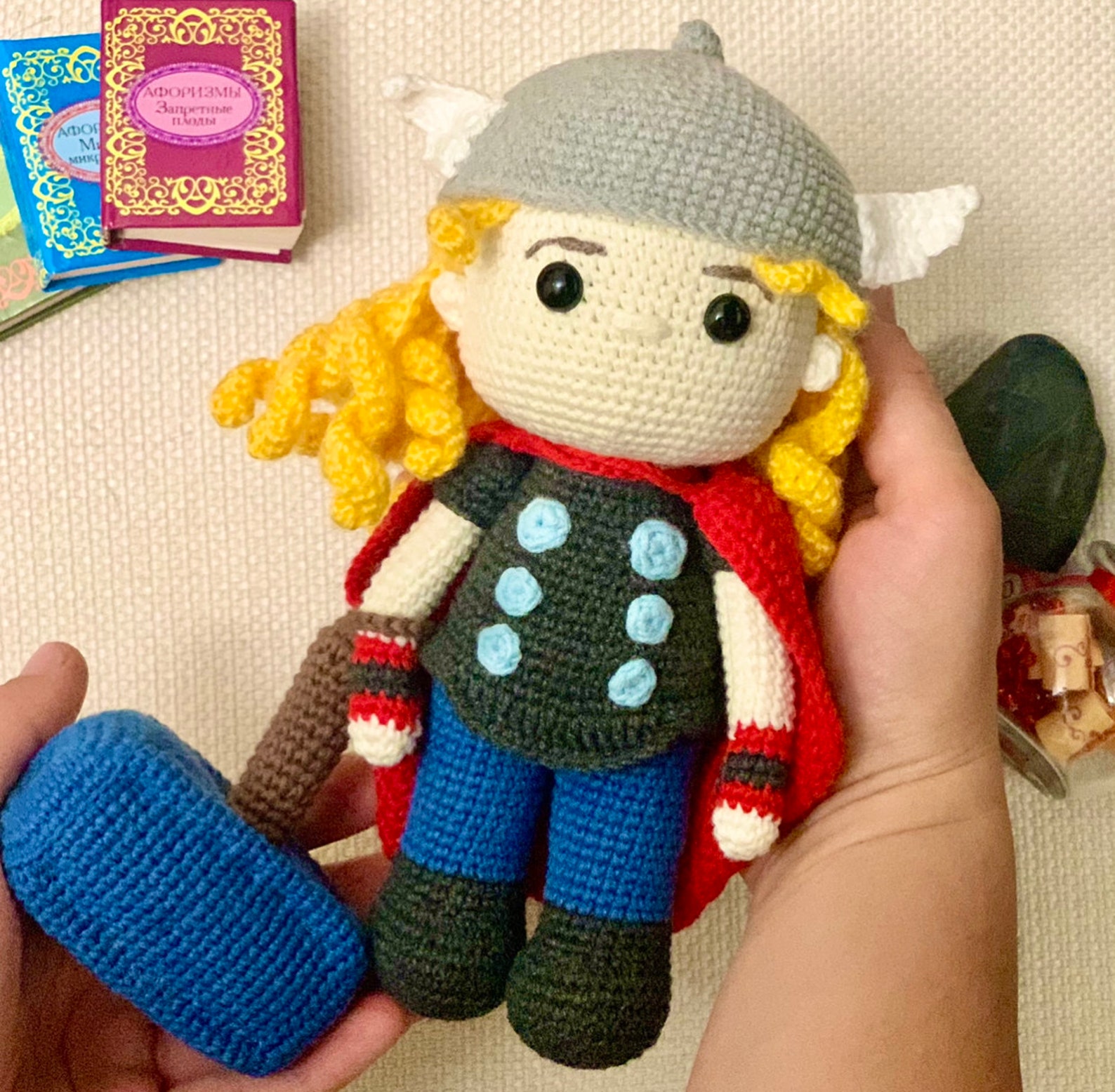Crochet Pattern: Thor Fan Art Crochet Pattern Thor Amigurumi - Etsy