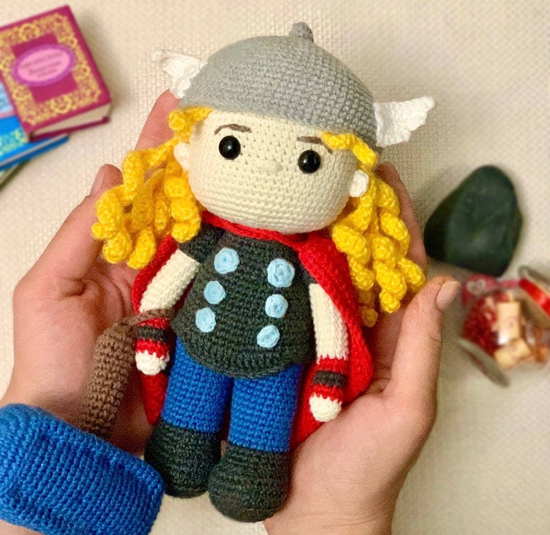 Crochet Pattern: Thor Fan Art Crochet Pattern Thor Amigurumi - Etsy