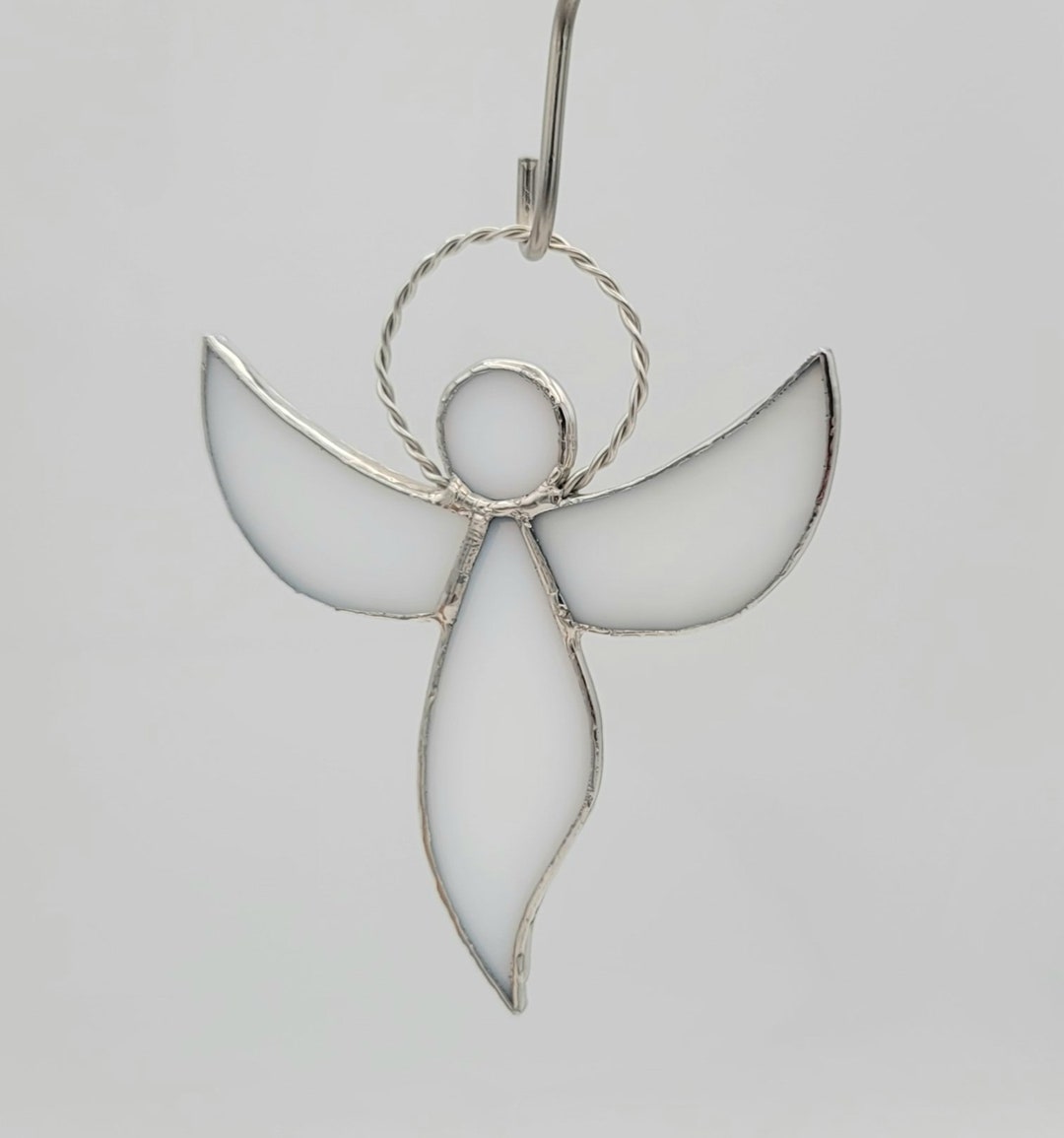 Angel Stained Glass Suncatcher / Ornament / Rearview Mirror Etsy