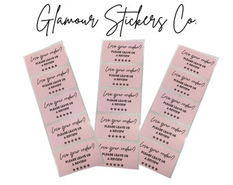 Stickers Business Stickers Pink Giveaway Stickers Green | White Thermal ...