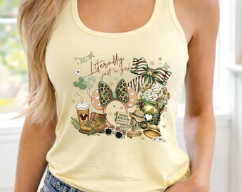 Animal Kingdom Tank Top, Disney Safari Tank Top, Leopard Mickey Ears Tank Top, Disney Girls Trip Shirt, WDW Safari Women's Tank Top