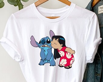 Stitch and Lilo Shirt, Disney Custom Shirt, Cute Disney Shirt, Disney Ohana Shirt, BFF Shirt, Stitch Shirt, Disney Family Matching Shirts