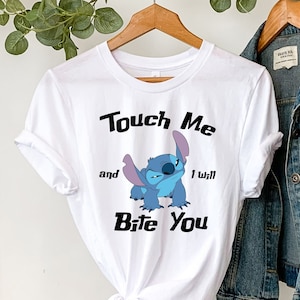 Disney Stitch Shirt, berühre mich und ich beiße dich, Ohana Shirt, Disney Doll Shirt, Lilo und Stitch, Disneyland Trip Tee, Disneyfamilie