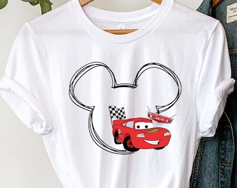 Cars Mickey Ears Shirt, Disney Cars Shirt, Lightning McQueen Shirt, Disney Group Matching Shirts, Tow Mater Shirt, Cars Piston Cup Shirt