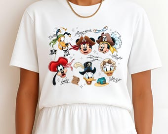 Disney Family Cruise Shirt, Pirate Mickey Shirt, Disney Fantasy Cruise Shirt, Mickey And Friends Pirate Cruise Shirt, Matching Cruise Shirt