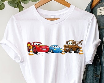Disney Cars Shirt, Lightning McQueen Shirt, Tow Mater Shirt, Epcot Cars Shirt, Disney World Cars Shirt, Cruz Ramirez, Sally Carrera
