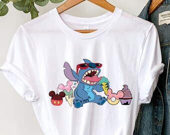 Disney Stitch Shirt, Stitch Snacks Shirt, Toodler Stitch Shirt, Lilo and Stitch, Ohana Shirt, Disneyland Trip Shirt, Disney Family Shirts