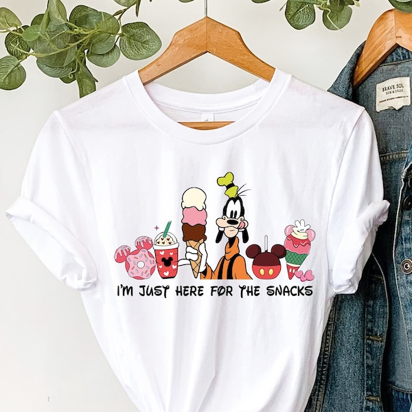 Goofy Snacks Shirt, Disney Characters Shirt, Disney Friends, Disney Goofy T-Shirt, Disney Family Matching Shirt, Disney Gift, Disney Snacks