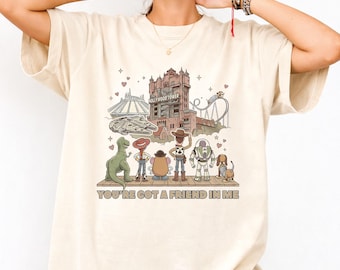 Comfort Colors Toy Story Shirt, Unisex Disney Matching Shirts, Disney Crew Tee, WDW Family Vacation Tee, Andy's Friends Toy Story Shirt
