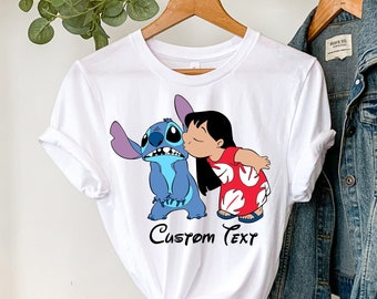 Lilo and Stitch Disney Shirt, Ohana Shirt, Disney Toodler Shirt, Disneyland Trip, Disney Family Matching Shirts, BFF Shirt, Disney Kids Gift