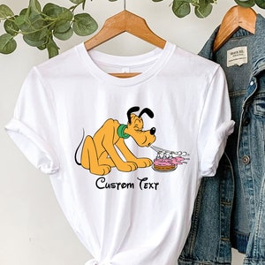 Disney Characters Birthday Shirt, Pluto Birthday Shirt, Custom Birthday Shirt, Birthday Family Matching Shirt, Birthday Party Shirt