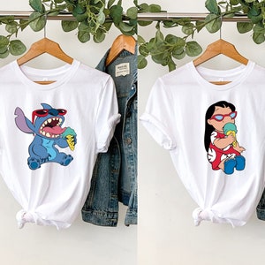 Custom Lilo and Stitch Shirt, Disney Matching Shirt, Disneyworld Vacation Shirt, Disneyland Trip Shirt, Disney Family Shirts, Ohana Shirt