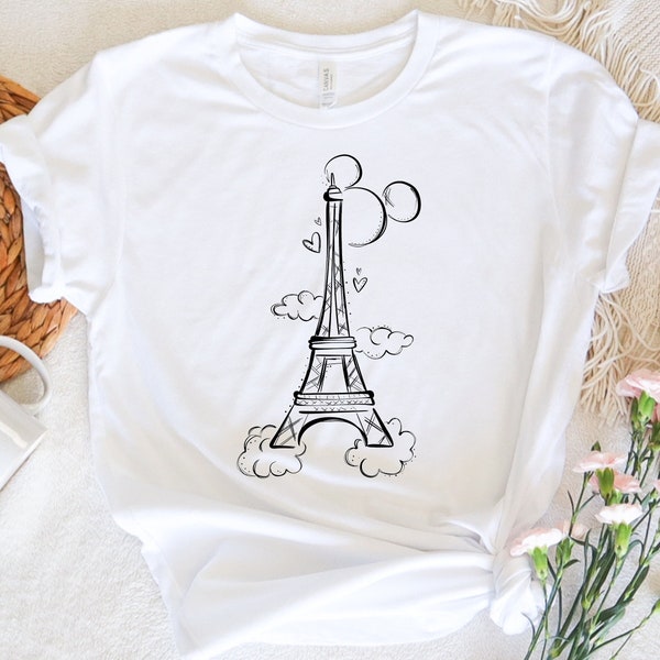 Disneyland Paris Mickey Ears Shirt, Paris Family Trip T-Shirt, Family Matching Paris Shirt, Eiffel Tower Family Shirt, Disney Paris Trip Tee