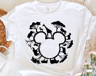 Disney Animal Kingdom Shirts, Disney Safari Shirt, Wild Trip Shirt, Disney Family Matching Shirts, Adventure Awaits, Mickey Ears Shirt