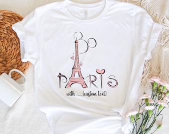 Disneyland Parijs Mickey Ears Shirt, Parijs familie-uitstapje T-shirt, familie bijpassende Parijs shirt, Eiffeltoren familie shirt, Disney Parijs reis Tee