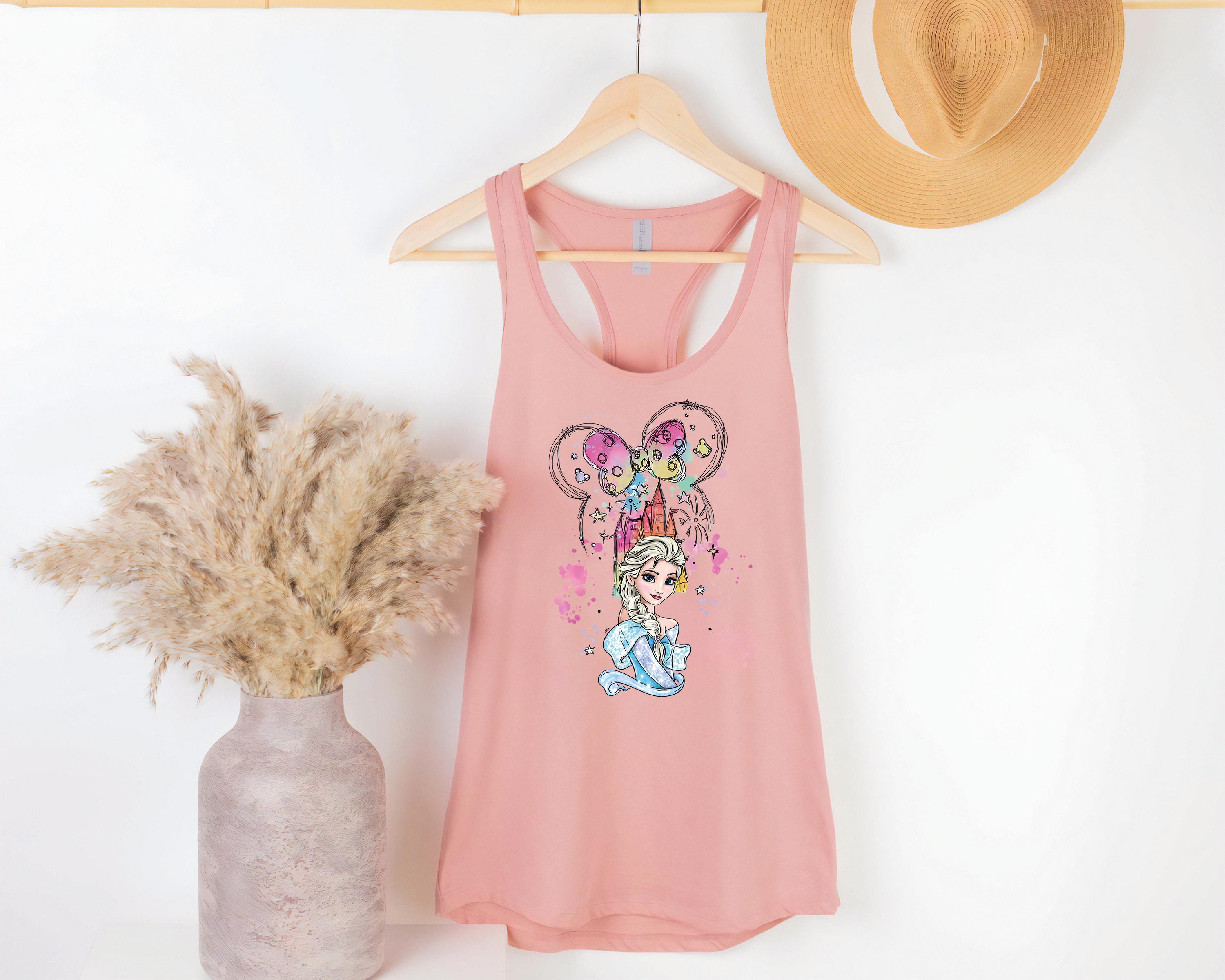 Elsa Tank Disney Princess Elsa Tank Top, Disneyland Women's Tank Top, Elsa Tank ...