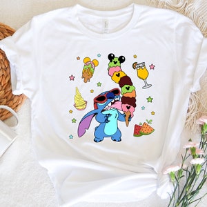 Disney Snacks Stitch Shirt, Disneyland Family Trip Stitch Shirt, Colorful Disney Stitch Shirt, Disneyworld Vacation Shirt, Stitch Ohana Tee