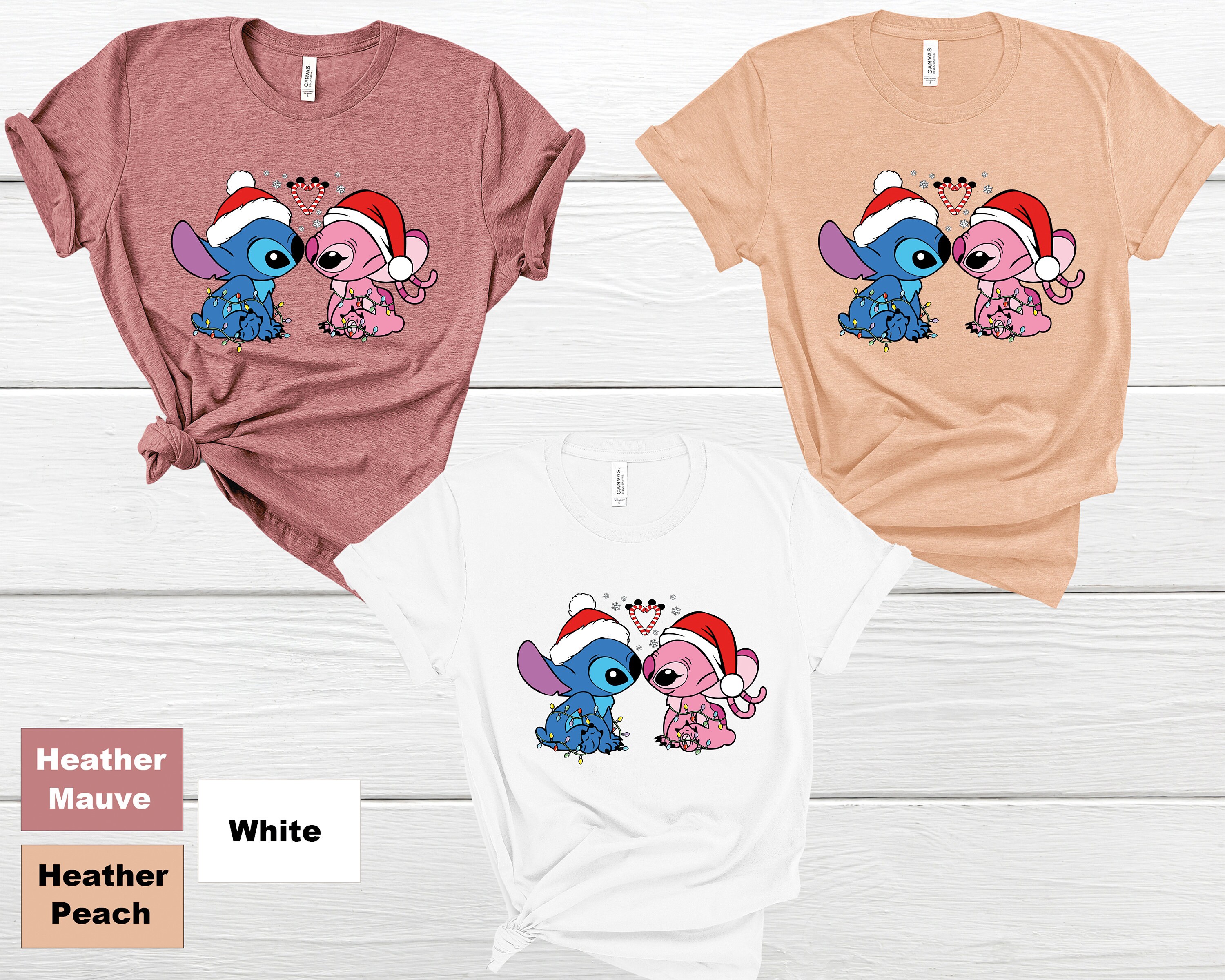 Stitch Christmas These Are A Few Of My Favorite Things Shirt Cute Disney  Santa Stitch Christmas Balloon Sweatshirt Wdw Vacation Family Gift Unique -  Revetee