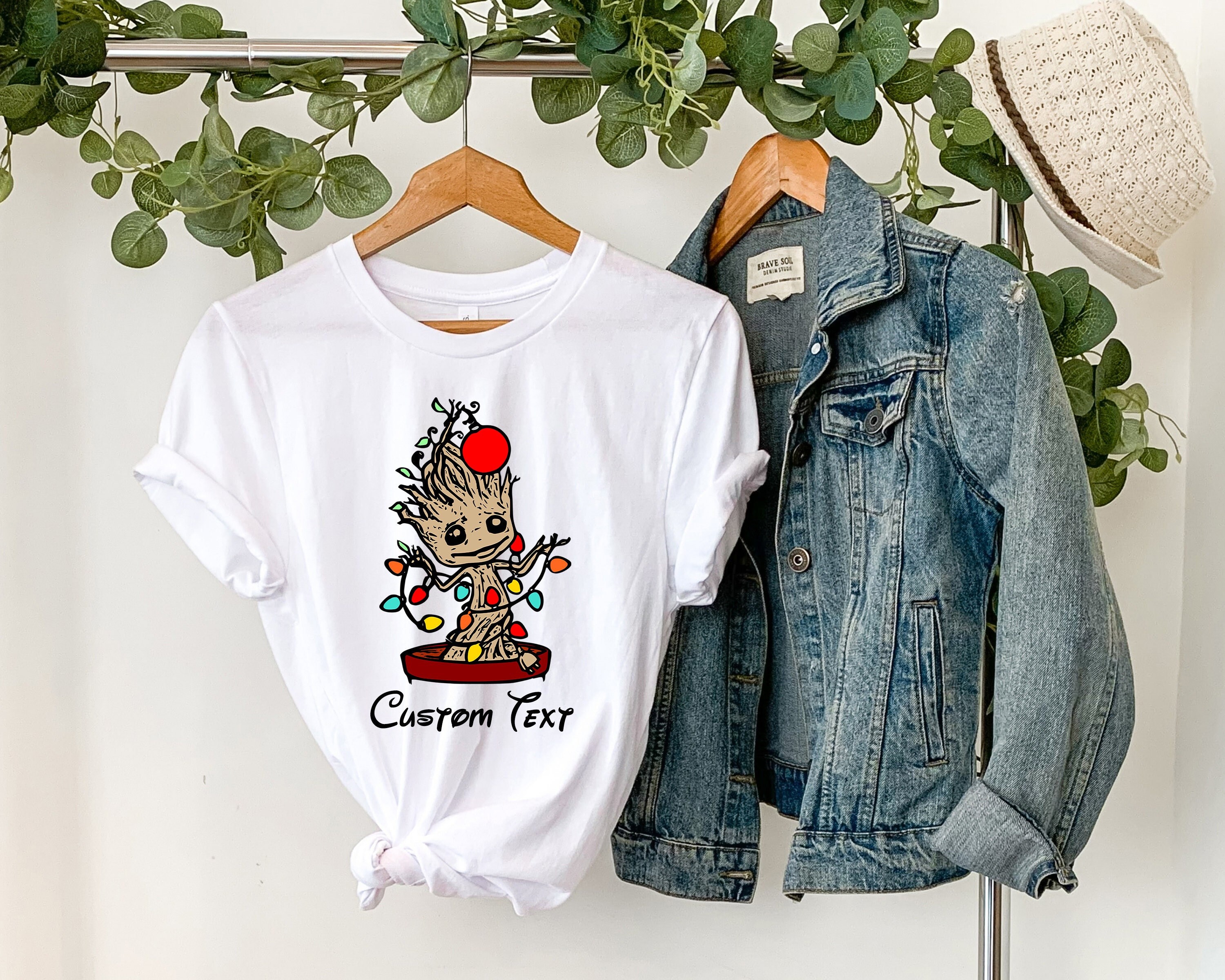 Discover Disney Groot Christmas Shirt, Baby Groot Custom Shirt