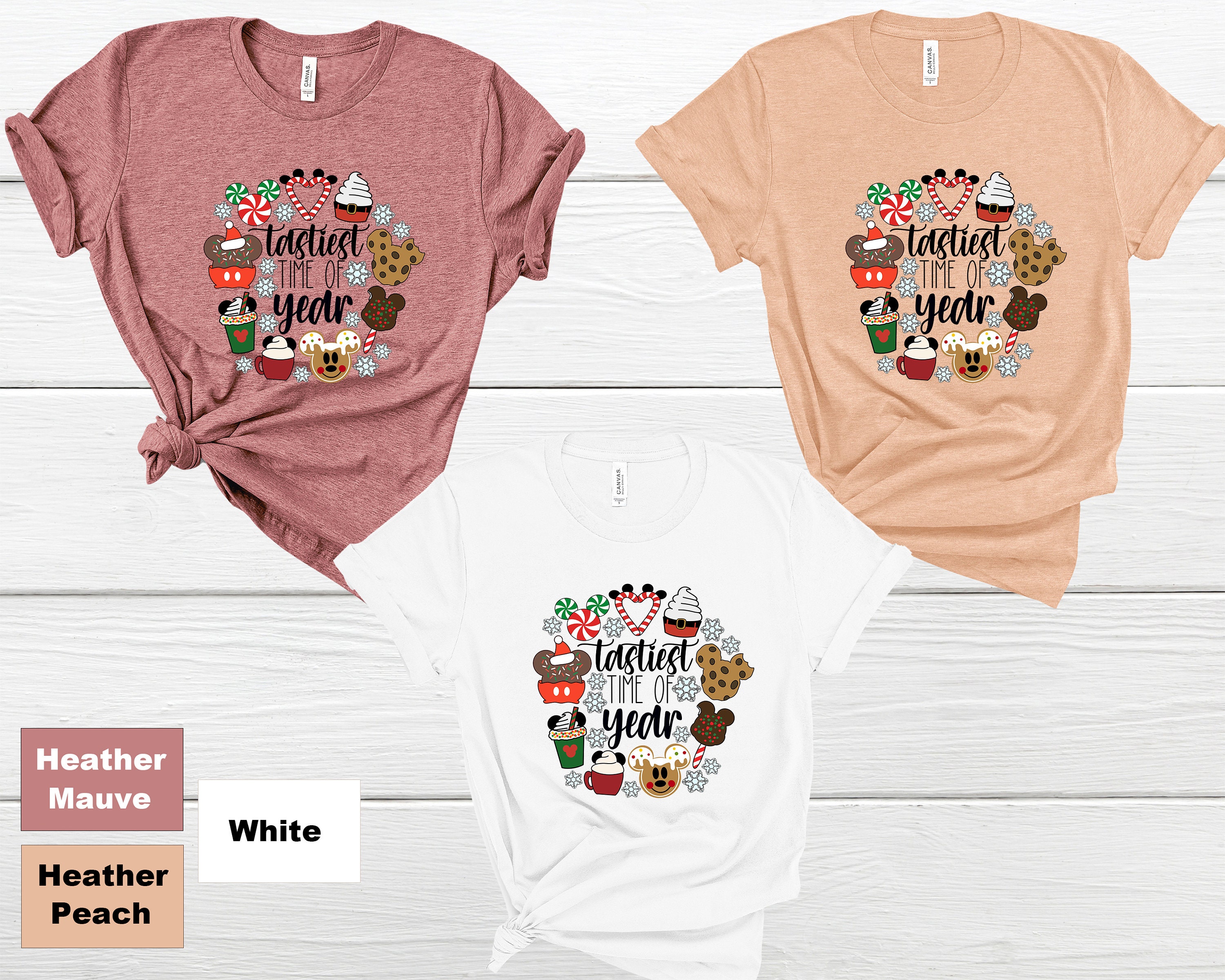 Discover Tastiest Time Of Year, Disney Snacks Shirt, Disney Christmas 2022 Shirt