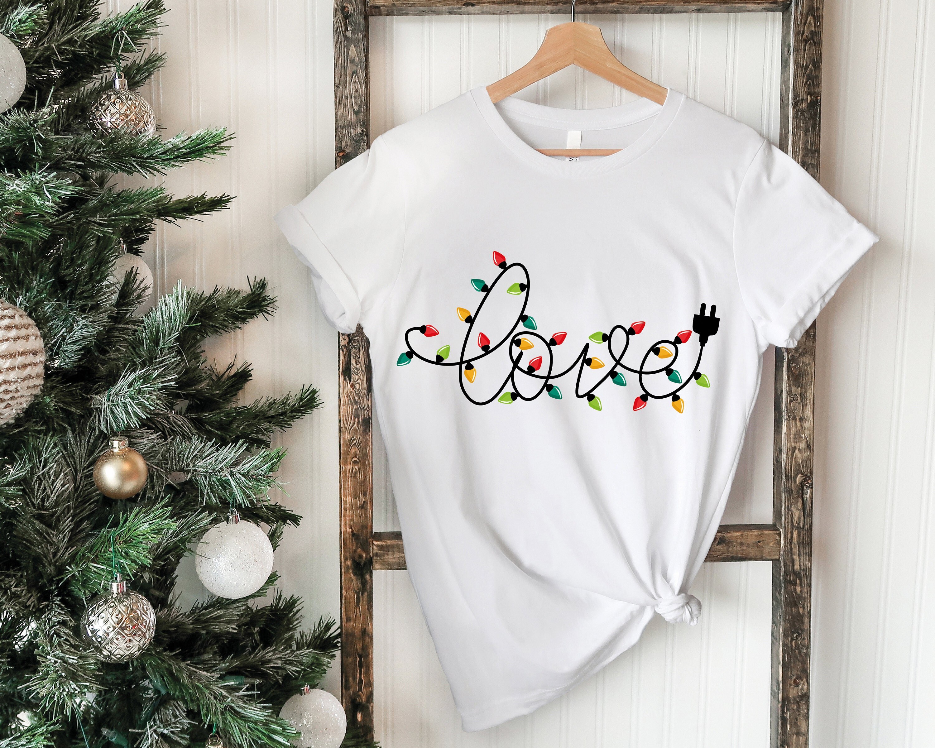 Discover Christmas Lights, Love Christmas T-Shirt