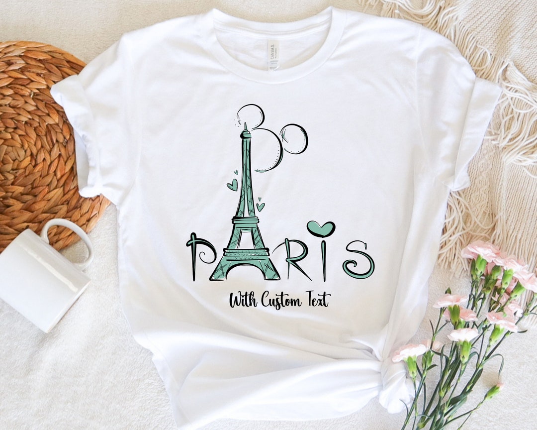 Disneyland Paris Mickey Ears Shirt, Paris Family Trip T-shirt