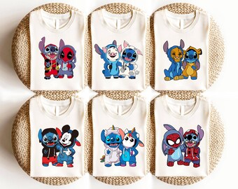 Disney Stitch Costume Shirt, Ohana Stitch Matching Shirt, Disney Crew Shirt, Disneyland Family Shirt, Disney Trip Shirt, Disney Family Shirt