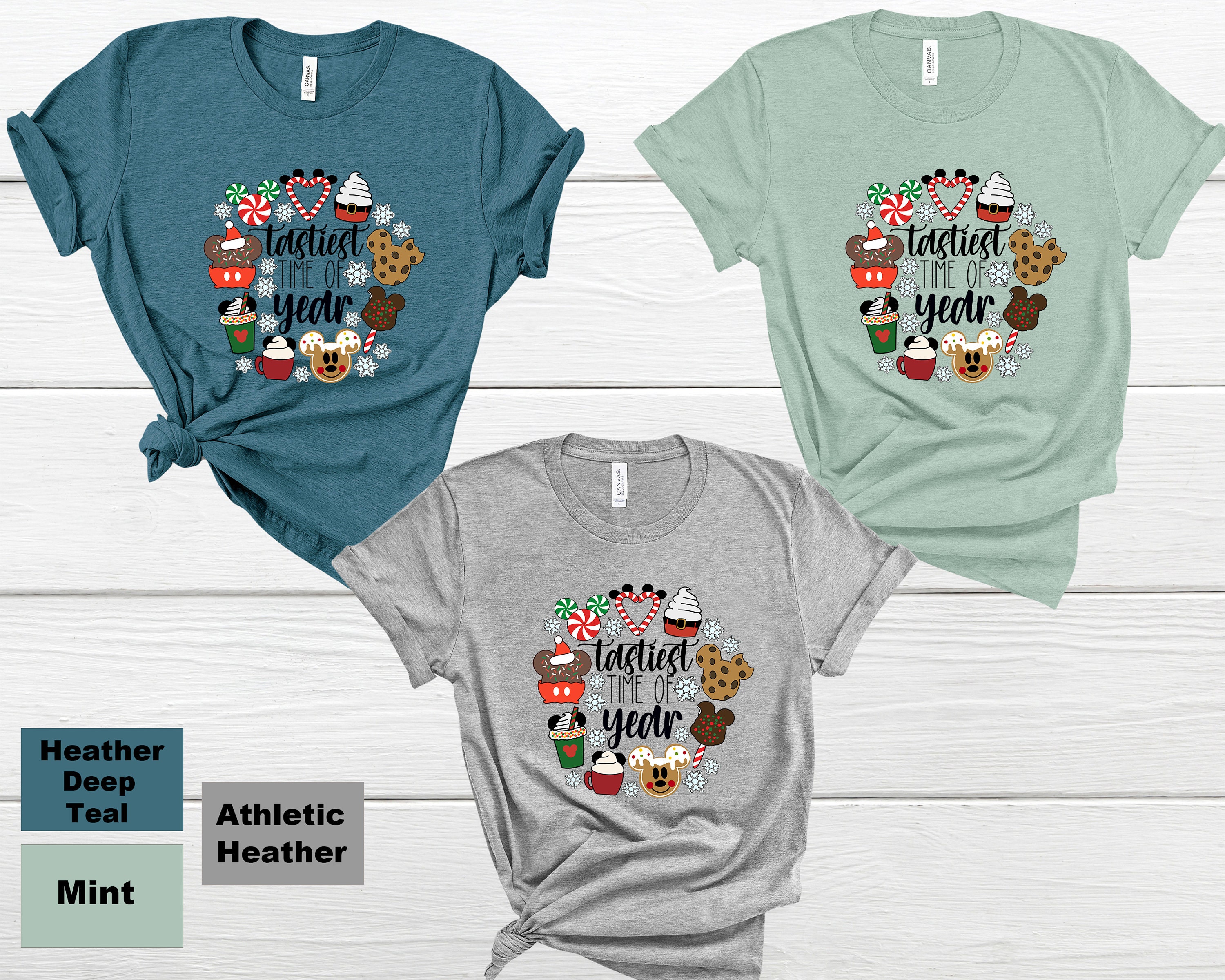 Discover Tastiest Time Of Year, Disney Snacks Shirt, Disney Christmas 2022 Shirt