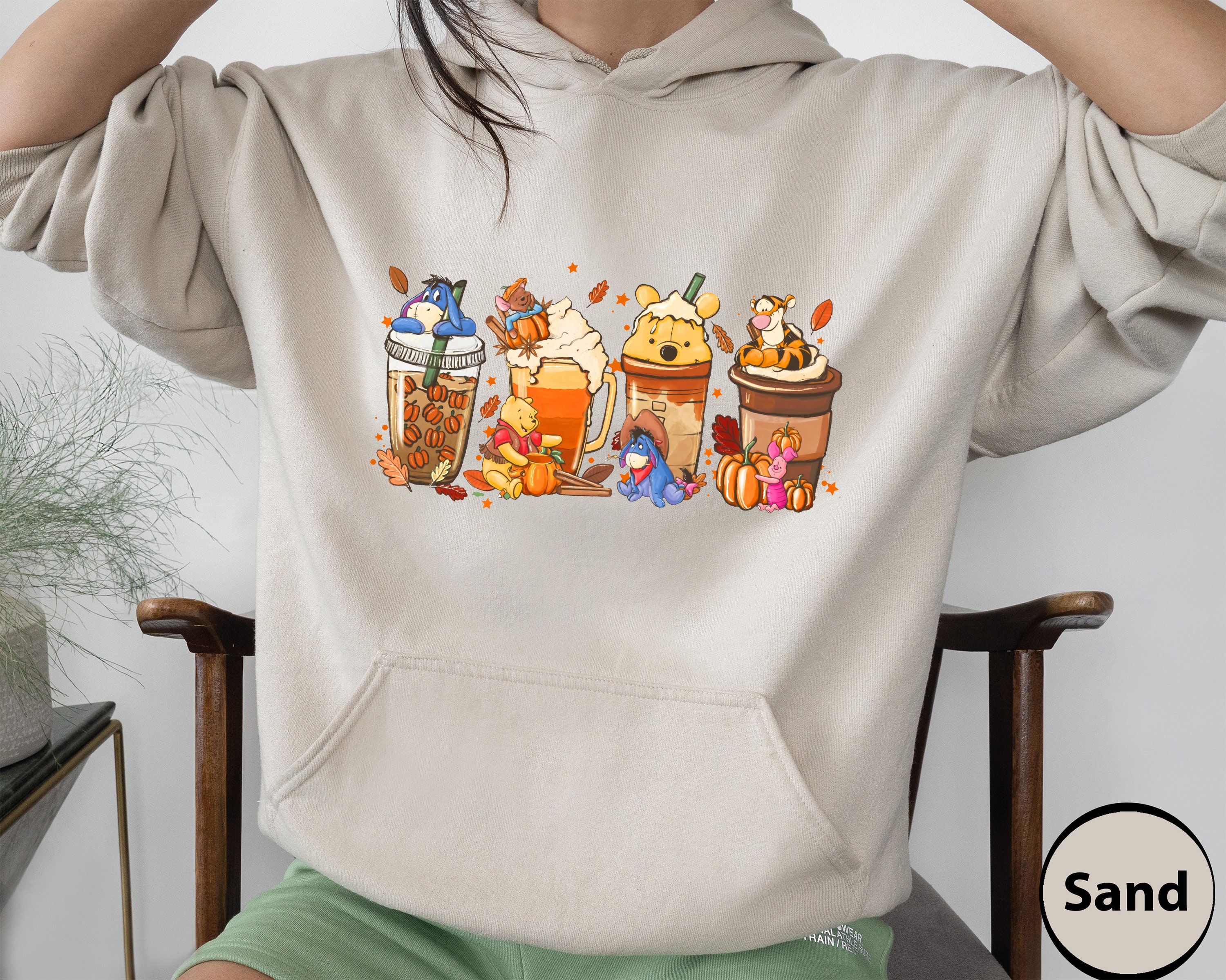 Vintage Pooh Bear Sweatshirt, Disney Winnie The Pooh Hoodie