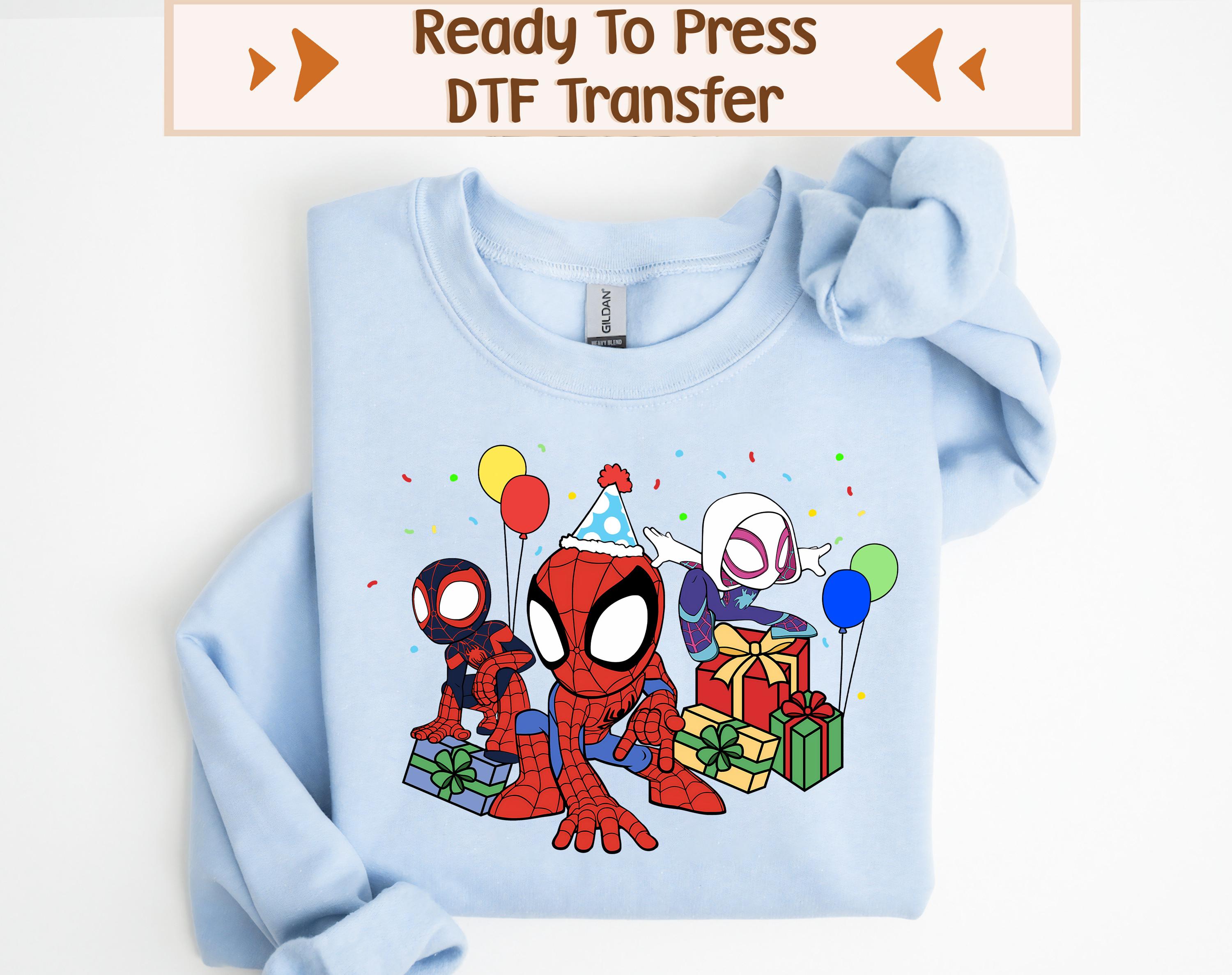 Spiderman Birthday Boy Dtf, Spiderman Theme Birthday Party, Spidey 
