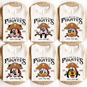 Disney Pirate Cruise Shirt, Yo Ho Ho Mickey Pirates Shirt, Mickey And Friends Matching Cruise Shirt, Pirates Caribbean Shirt, Disney Cruise