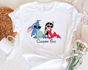 Benutzerdefinierte Lilo und Stitch Shirt, Disney Ohana Shirt, Disneyland Familien Ausflug Shirt, Disney Stitch Shirt, Stitch 2025 Shirt