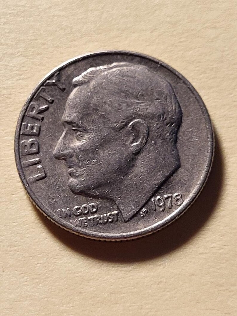 1978 Roosevelt Dime No Mint Mark Etsy