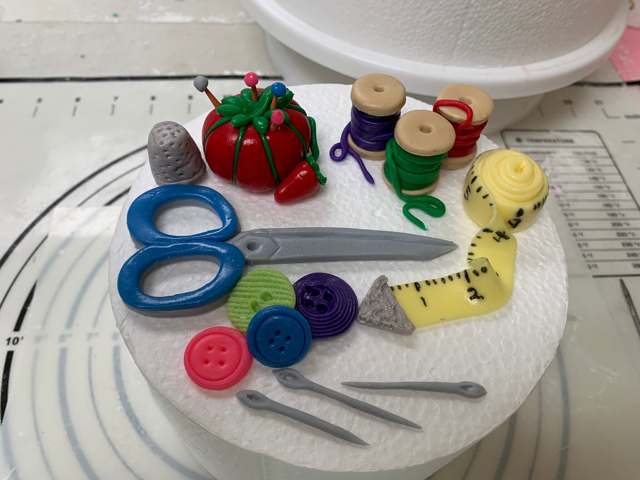 Sewing Cake Topper Sewing Machine Cake Topper Quilting Cake Etsy