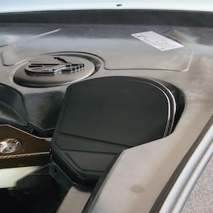 C8 Corvette LONG STUD Rear Shock Tower Covers - Non Mag Ride
