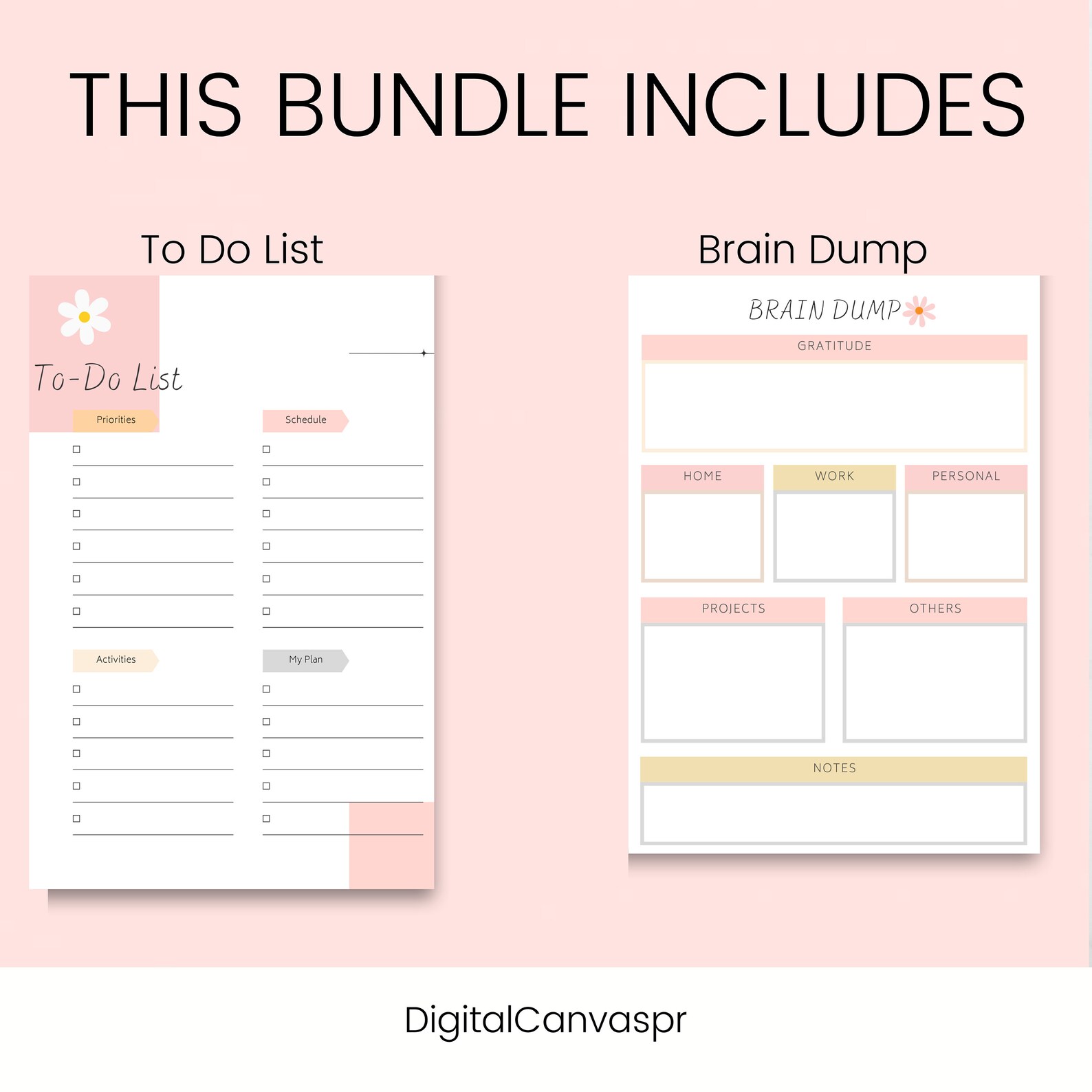 Ultimate Printable Planner Bundle Digital Download for - Etsy