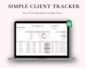 Simple Client Tracker: foglio di calcolo facile da usare (Fogli Google)