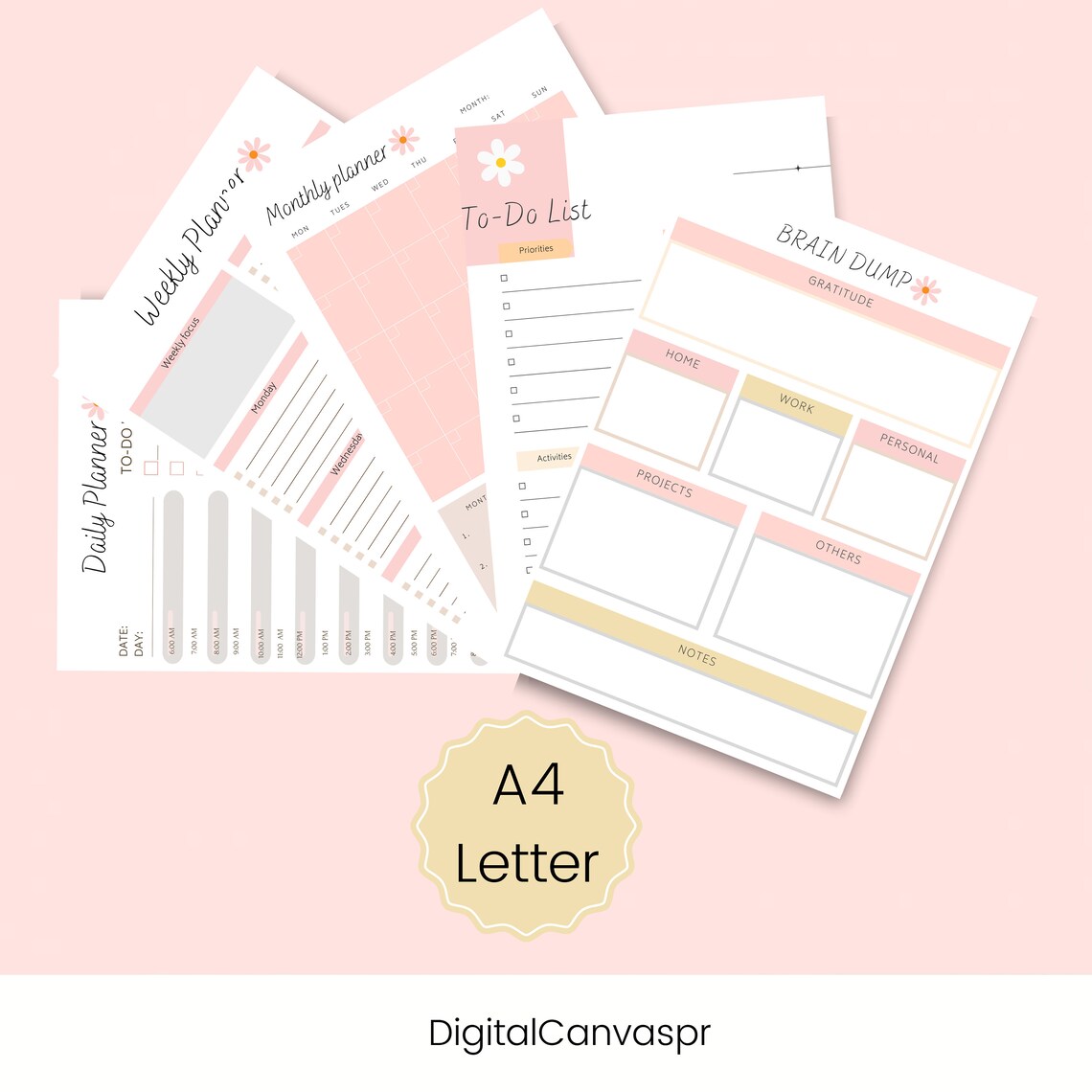 Ultimate Printable Planner Bundle Digital Download for - Etsy
