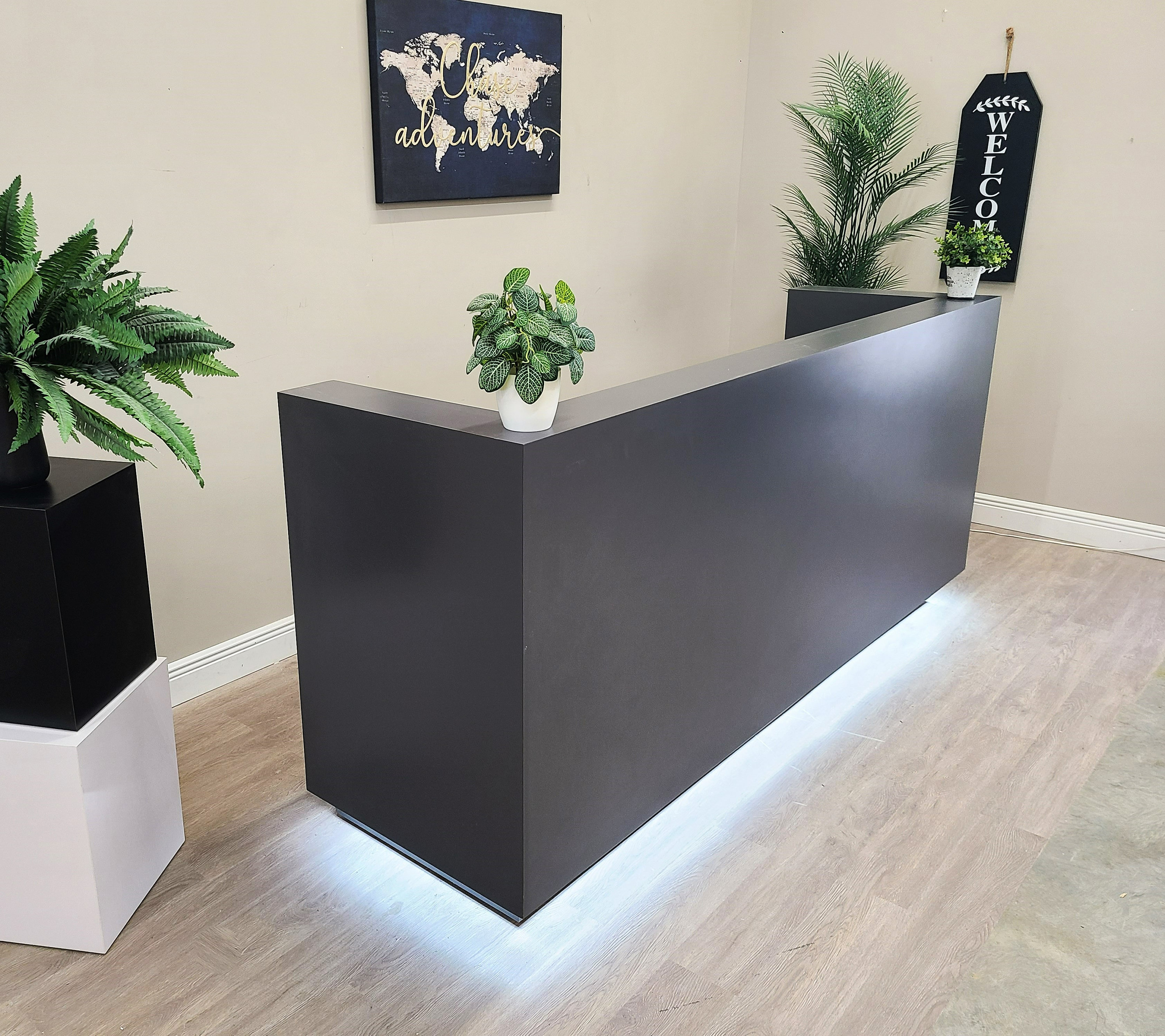 Quartz Reception Desk Etsy Canada