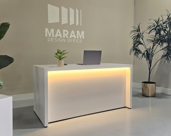 Aquamarine Modern Desk