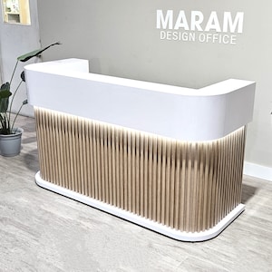 Ruby Reception Desk Tambour (panels) - Etsy