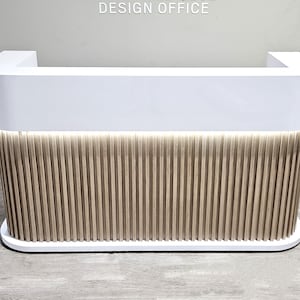 Ruby Reception Desk Tambour (panels) - Etsy