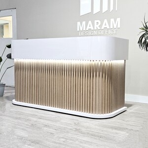 Ruby Reception Desk Tambour (panels) - Etsy