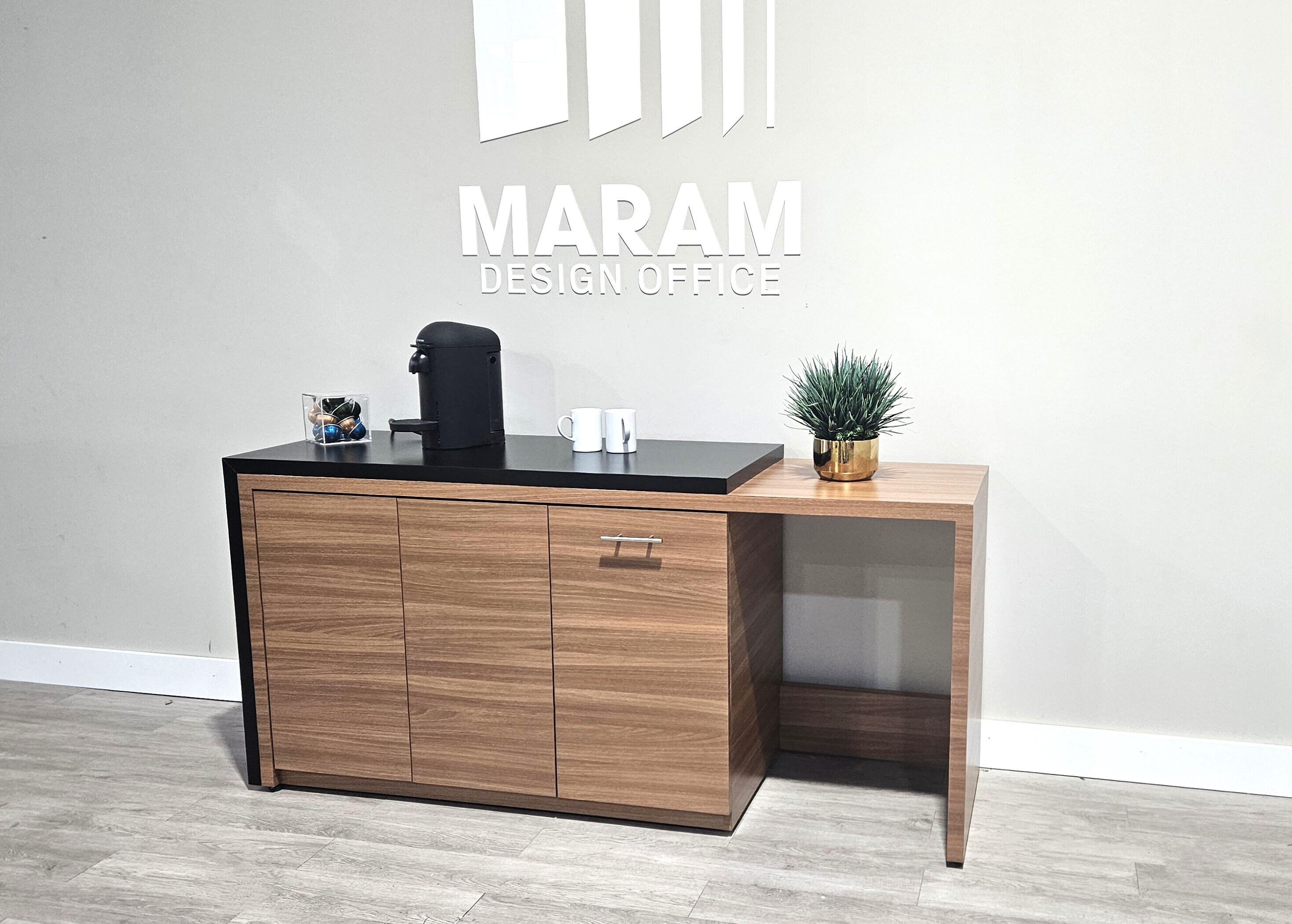 Jade Plus Storage Credenza (trash & Refrigerator Cabinet) - Etsy