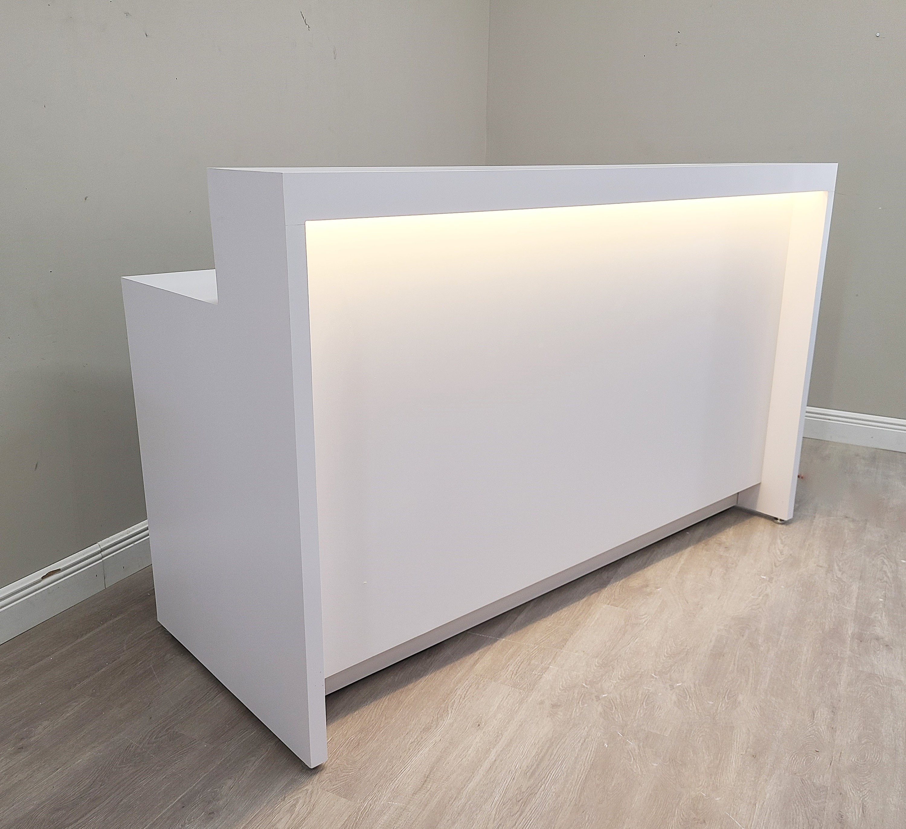 Aquamarine Standing Reception Desk Etsy