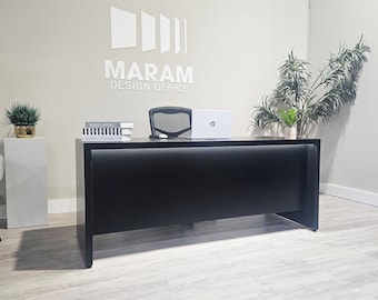 Aquamarine Modern Desk