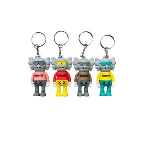 Multicolor Rubber Kaws Keychain, Packaging Type: Packet, Size: 3inch at  best price in Dehradun