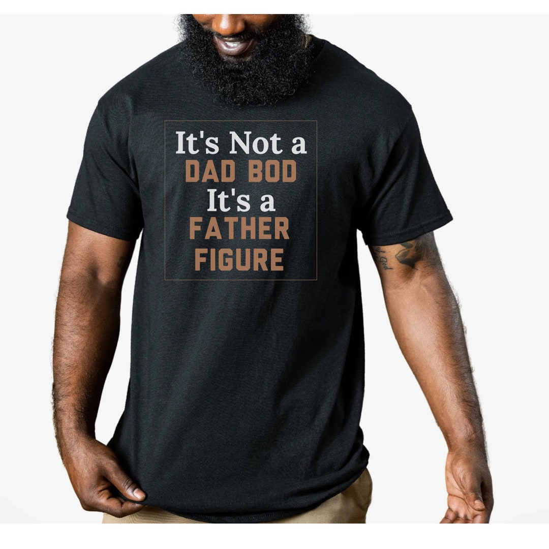 Men's Dad Bod + Dad Jokes Check Shirt