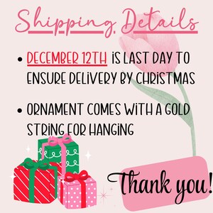 Personalized Baby Name Ornament 2026 Bible Verse for Boy, First Christmas Gift, Newborn Christian Ornament, For This Child I Have Prayed image 5