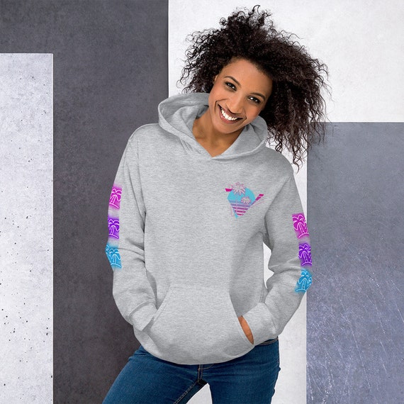 Neon sweatshirt womens 2025